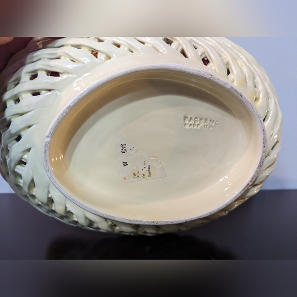 Italian ceramic fruit bowl - Picture 8 of 11